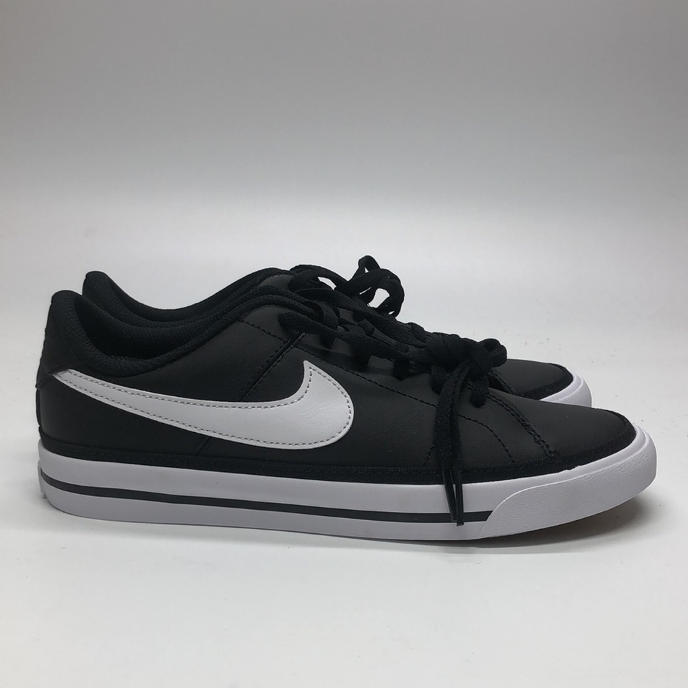 Nike Court Legacy (GS) Black/White DA5380-002 New with Box - Picture 4 of 7